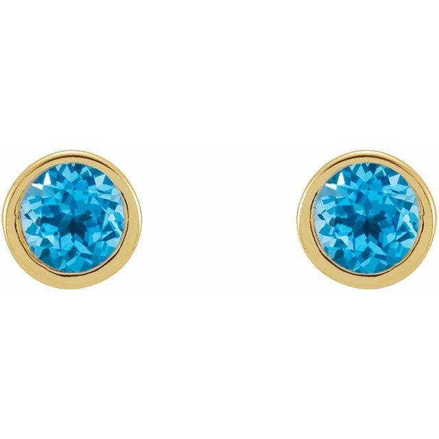 Versatile 14 Karat Gold Textured Blue Iridescent Crystal Hoop Cluster –  MONOLISA