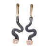 REALSTEEL — Squiggle Earrings