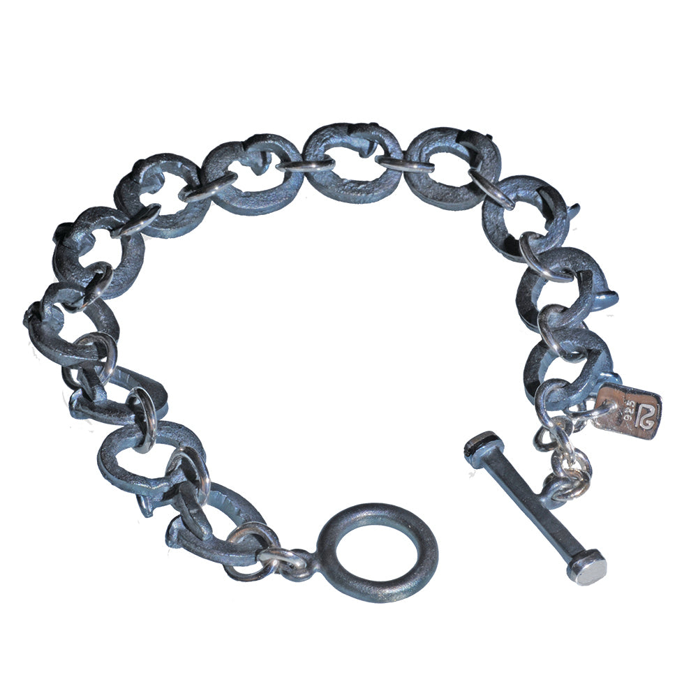 REALSTEEL — Straight Link Bracelet Steel